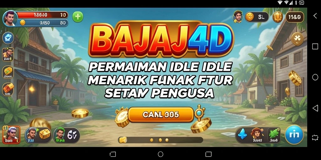Screenshot game BAJAJ4D menunjukkan gameplay yang santai dan menarik.