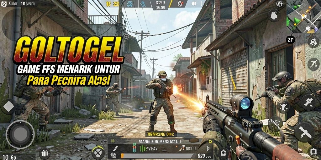 Tampilan seksi gameplay GOLTOGEL dengan pertempuran mendebarkan.