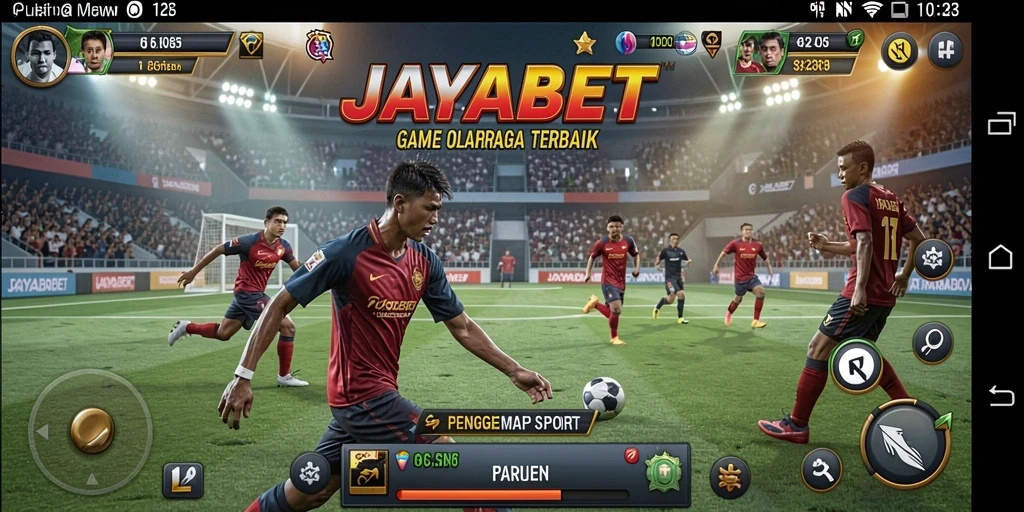 Tampilan gameplay JAYABET yang seru dan menantang dalam olahraga.