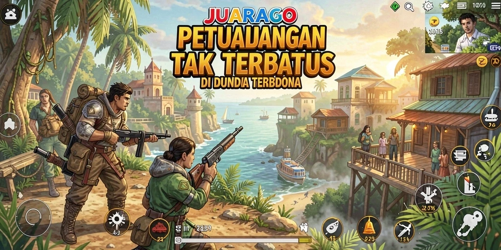 Tampilan gameplay fenomenal di dunia Open World JUARAGO.
