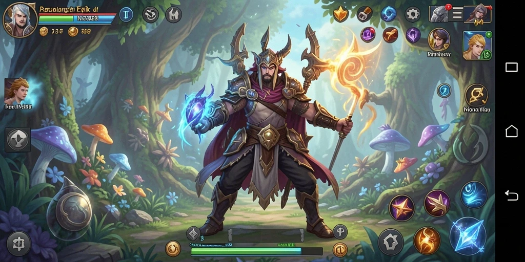Gameplay epik NX888 di dunia fantasi yang memukau.