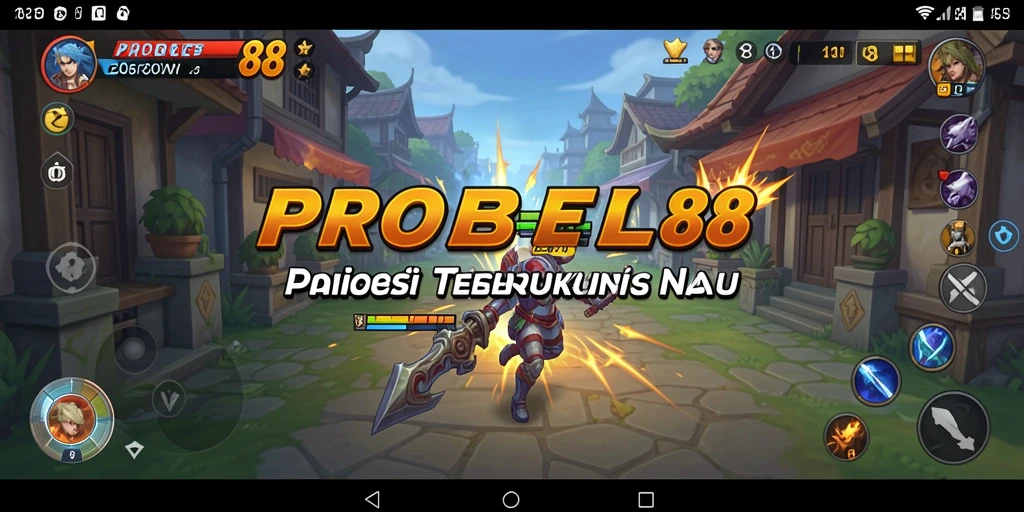 Tampilan antarmuka yang intuitif dari PROBET88