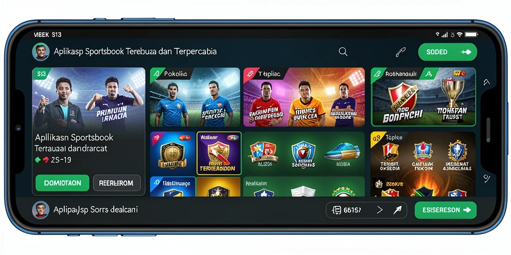Tampilan menarik dari gameplay taruhan olahraga di S13.