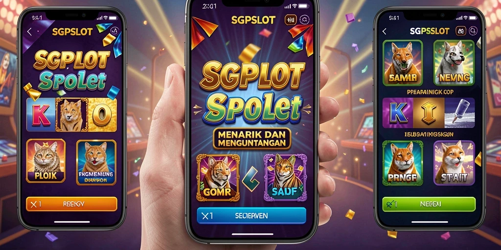 Tampilan gameplay SGPSLOT yang menarik dengan fitur Slot yang beragam.