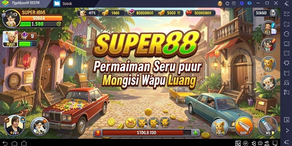 Tampilkan momen seru dalam gameplay <strong>SUPER88</strong> yang menghibur.