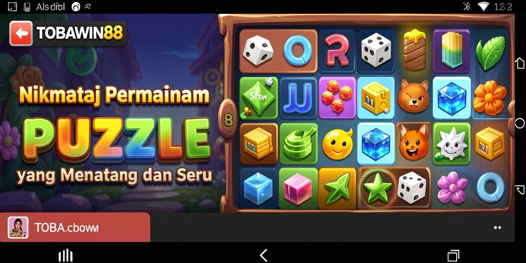 Tampilan gameplay TOBAWIN88 yang menarik dan penuh warna.